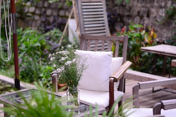 Relaxing garden